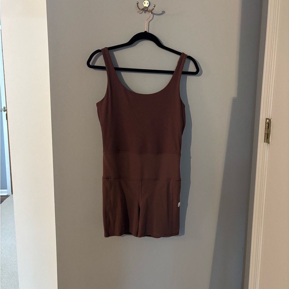 Vuori Brown Jumpsuit Studio Onesie